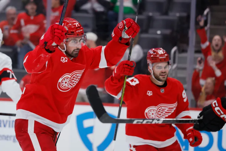 Red Wings sign All-Star forward DeBrincat to 7-year contract